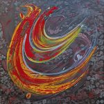 نقاشی خط مهدی فرخی