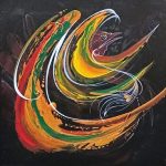 نقاشی خط مهدی فرخی